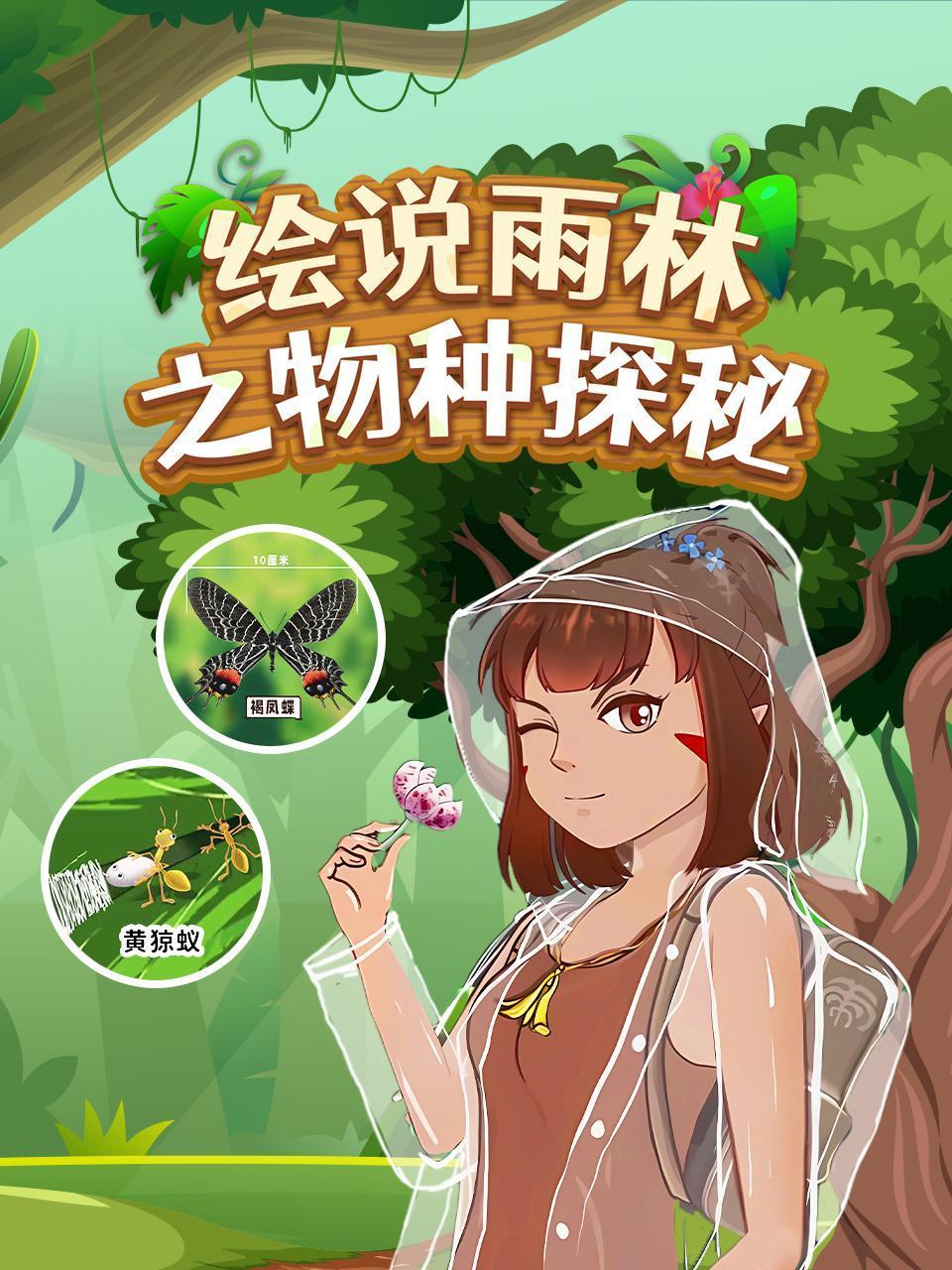 绘说雨林之物种探秘
